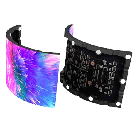 LED Flexible Screen (aka LED Soft Screen) - Highly Flexible and Bendable LED Display 